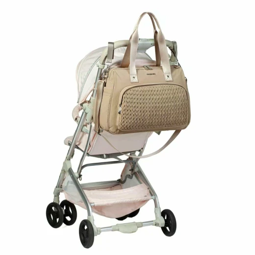 Colorland Quilted Nanny Diaper Crossbody pink - Colorland - Image 4