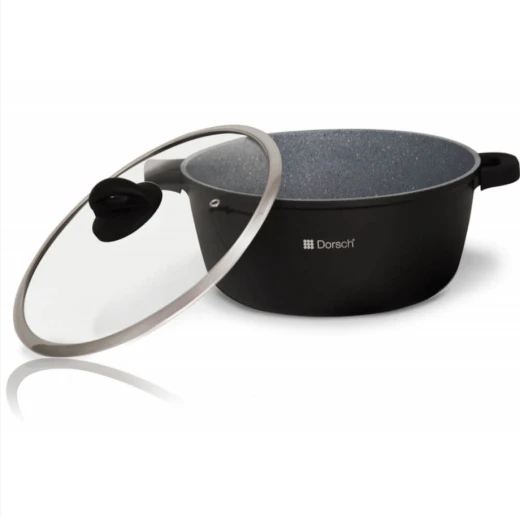 Dorsch Proglider Non Stick Casserole Pot 40cm 19L with Proglider Ceramic Coating, Even Heat Distribution, and Durable Construction for Delicious Meals - Dorsch cookware - Image 2