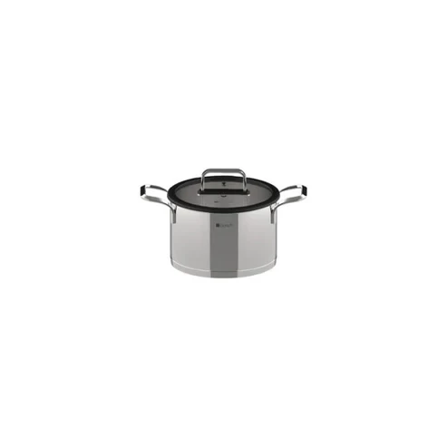 Dorsch Pro 18/10 Stainless Steel Soup Pot – 20cm Diameter, 3.91L Capacity – Dimensions 20x12.5cm – Hygienic and stylish design with even heat distribution, durable and practical, ideal for everyday cooking and at an affordable price - Dorsch cookware
