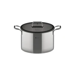 Dorsch Pro 18/10 Stainless Steel Soup Pot – 26cm Diameter, 8.75L Capacity – Dimensions 26x16.5cm – Hygienic and stylish design, durable and practical with even heat distribution, ideal for everyday cooking and at an affordable price
