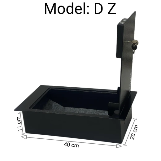 Caja fuerte empotrable de hierro para el hogar – peso 7 kg – diseño robusto y seguro para guardar dinero y objetos de valor – fácil de instalar y apta para uso doméstico y de oficina para garantizar protección y privacidad - Image 4