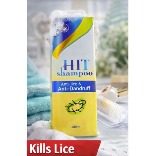 HIT Lice Shampoo 100ml Safe for Kids Highly Effective Treatment & Prevention Kills Lice & Nits Prevents Reinfestation - Image 2