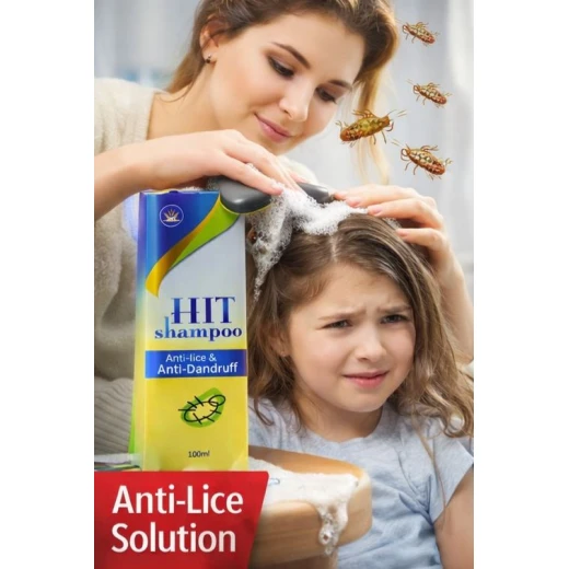 HIT Lice Shampoo 100ml Safe for Kids Highly Effective Treatment & Prevention Kills Lice & Nits Prevents Reinfestation - Image 4