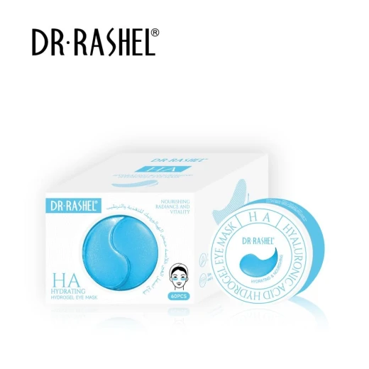 Hyaluronic Acid Hydrating Hydrogel Eye Mask 60 Pieces Under Eye Patches for Deep Moisture Dark Circles Puffiness Reduction Smoothing Fine Lines Brightening Skincare for All Skin Types - DR-rashel - Image 2