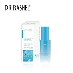 سيروم حمض الهيالورونيك فائق الترطيب للوجه من Dr. Rashel حجم 50 مل يمنح ترطيباً عميقاً وامتلاء البشرة ويحسن المرونة ويعزز الإشراقة بتركيبة خفيفة سريعة الامتصاص للاستخدام اليومي