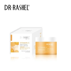 كريم نهاري بفيتامين سي لتفتيح البشرة من Dr. Rashel يمنح إشراقة طبيعية وتوحيد لون البشرة وتقليل البقع الداكنة مع ترطيب خفيف وتحسين النعومة بتركيبة سريعة الامتصاص مناسبة للاستخدام اليومي
