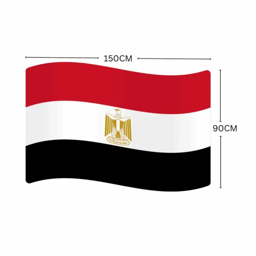 علم مصر (حجم كبير) - 90×150 سم علم مصر (حجم كبير) - 90×150 سم