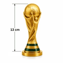 World Cup Sports Football Trophy Resin 13cm
