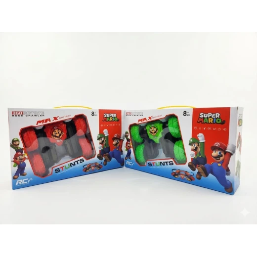SeaLand Toys, Crazy Remote Control Stunt Car – Super Mario Design with 4-Way Movement SeaLand Toys, Crazy Remote Control Stunt Car – Super Mario Design with 4-Way Movement