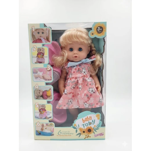 SeaLand Toys, Baby Doll Set with Sound & Care Accessories SeaLand Toys, Baby Doll Set with Sound & Care Accessories