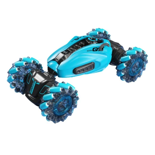 SeaLand Toys, Dual-Control Remote Car (Remote + Watch) with Light, Sound & Smoke – Drift & Crab Walk Movement - Sealand toys - Image 6