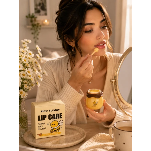 Slow Sunday Honey Lip Care | Deep Moisturizing Honey Lip Mask & Nourishing Lip Balm for Soft, Smooth Lips Slow Sunday Honey Lip Care | Deep Moisturizing Honey Lip Mask & Nourishing Lip Balm for Soft, Smooth Lips