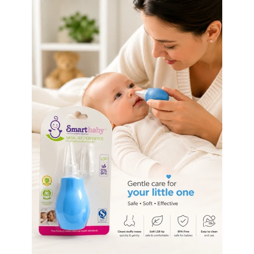 Smart Baby Nasal Suction Device, Blue Smart Baby Nasal Suction Device, Blue