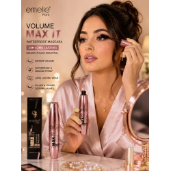 ماسكارا إيميلي مقاوم للماء يمنح الرموش كثافة وطولاً وثباتاً يدوم طوال اليوم