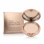 Nerciso Miracle Double Powder Lightweight Face Powder for Smooth Matte Skin Long Lasting Makeup Setting Shine Control and Natural Looking Coverage Daily Beauty and Professional Makeup Use - Nerciso miracle
