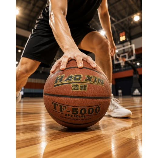 HAO XIN TF-5000 Professional Basketball – Indoor/Outdoor Training Ball, Textured Grip, Official Size & Weight Style HAO XIN TF-5000 Professional Basketball – Indoor/Outdoor Training Ball, Textured Grip, Official Size & Weight Style