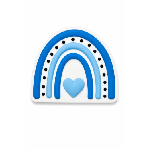 Bogebags Blue Rainbow Heart Charm Decorative Bag Accessory with Modern Arch Design for Beach Bags and Tote Bags, Waterproof Durable Snap-On Charm for Bag Personalization and Everyday Style, 1 Piece Bogebags Blue Rainbow Heart Charm Decorative Bag Accessory with Modern Arch Design for Beach Bags and Tote Bags, Waterproof Durable Snap-On Charm for Bag Personalization and Everyday Style, 1 Piece