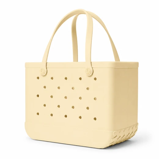 Bogebags Large Yellow Beach Tote Bag Waterproof Sand Resistant Flexible Durable Travel Carryall for Beach Trips Shopping Camping Pool Daily Use Spacious Stylish Summer Bag for Women - Bogebags - Image 2