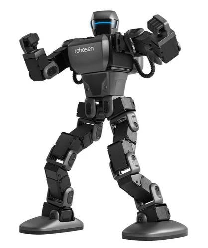 Robosen K1 Pro Interstellar Scout – 13.7" Programmable Humanoid Robot with 17 High-Precision Servos, 40 Microchips, and Voice Control - Robosen