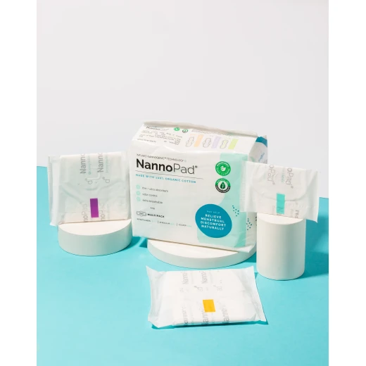 NannoPad Multi Pack Pads - 36 Count - Menstrual Comfort - Nannocare - Image 6