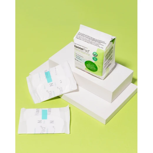 NannoPad Organic Cotton Pantyliners (18 Count) - Gentle & Comfortable Protection - Nannocare - Image 2