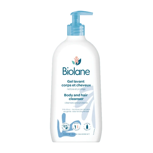 Biolane Baby Skincare Bundle – Sweet Almond Oil 75ml + Diaper Change Cream 100ml + Body & Hair Cleanser 750ml | Gentle Daily Care Set for Newborn & Baby Sensitive Skin – Original Biolane France - Biolane - Image 4