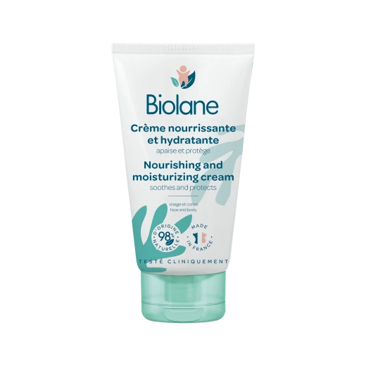 Biolane Baby Moisturizing Care Bundle – Sweet Almond Oil 75ml + Moisturizing Body Milk 350ml + Nourishing & Moisturizing Cream 100ml | Deep Hydration for Sensitive Baby Skin – Biolane France - Biolane - Image 4