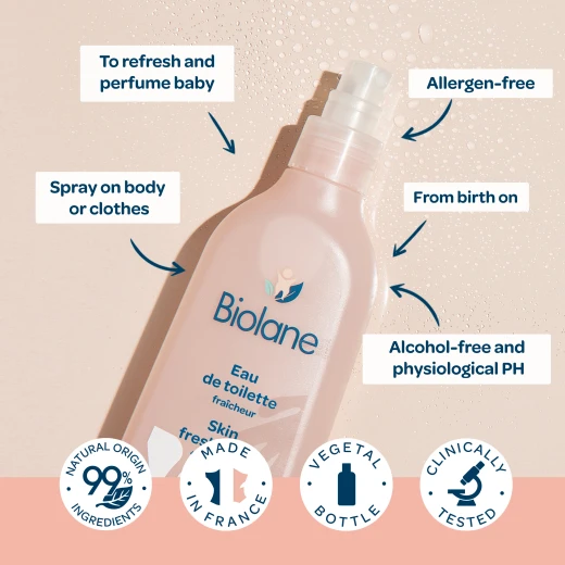Biolane Skin Freshening Fragrance 200ml - Baby's Gentle Refreshing Scent - Biolane - Image 5