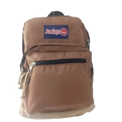 Brown backpack from Amigo