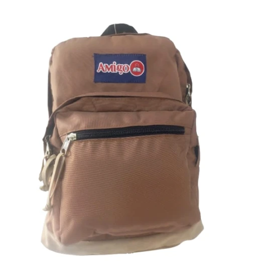 Brown backpack from Amigo Brown backpack from Amigo