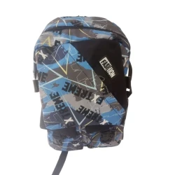 Fashion bag with modern design and graphics