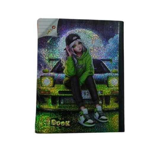 Kids 60 sheets notebook by Amigo with colorful cartoon illustrations inside, high quality and perfect for school and drawing - Amigo - Image 2