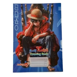 Amigo 20-sheet drawing notebook in a book-style design with a cute cartoon cover, suitable for boys and girls for drawing and creativity