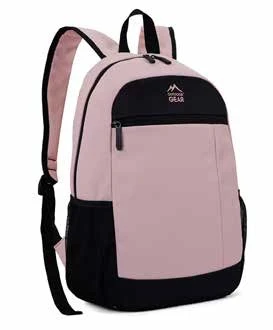 Outdoor Gear School Backpack, Pastel Blue , Lightweight & Comfortable, Stylish Summer Colors, Dual Zipper (Top & Front), Ideal for School and Gym Use" Outdoor Gear School Backpack, Pastel Blue , Lightweight & Comfortable, Stylish Summer Colors, Dual Zipper (Top & Front), Ideal for School and Gym Use"