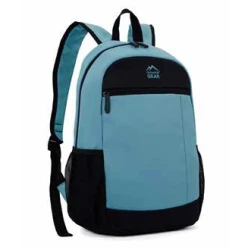 Outdoor Gear School Backpack,Apple Green, Lightweight & Comfortable, Stylish Summer Colors, Dual Zipper (Top & Front), Ideal for School and Gym Use"