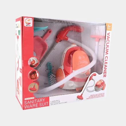 Amigo Kids’ battery-operated vacuum cleaner playset with 6 cleaning accessories - Amigo - Image 2