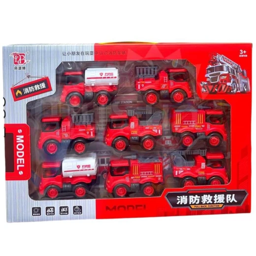 Fire truck playset for kids with realistic and fun designs Fire truck playset for kids with realistic and fun designs