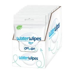 Water Wipes , On the Go Box , 10x10 Wipes