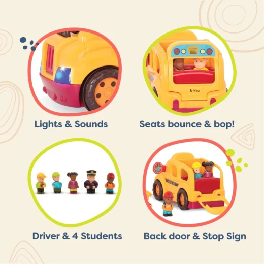 B. Toys, School Bus playset - B. toys - Image 2