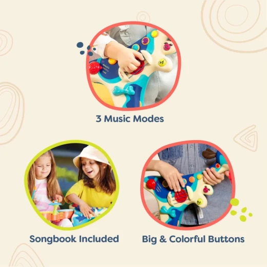 B. Toys, Interactive Dog Guitar , Woofer - B. toys - Image 8