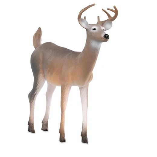 Terra, White Tailed Buck Forest Animal Figurine Hand-Painted Durable Plastic Collectible Toy for Kids Ages 3+ Educational Diorama Accessory Terra, White Tailed Buck Forest Animal Figurine Hand-Painted Durable Plastic Collectible Toy for Kids Ages 3+ Educational Diorama Accessory