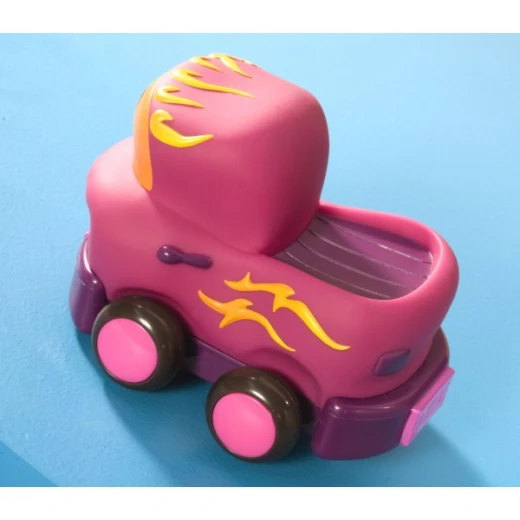 B. Toys, Wheeee ls Pull Back Toy Cars Set Of 4 Soft Motorized Vehicles With Sounds Sensory Textures Rounded Edges No Batteries Needed Toddler Toy For Kids 1 Year Plus Active Motor Skills Play - B. toys - Image 7