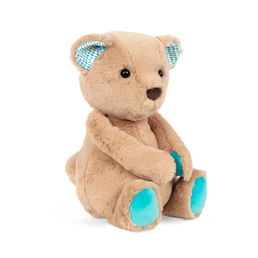 B. Toys, Happyhues Cara Mellow Bear Plush Soft Teddy Bear 12 Inch Baby Toy Cuddly Stuffed Animal Machine Washable Safe Newborn Gift Comfort Toy - B. toys - Image 7