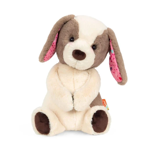 B. Toys, Happyhues Cupcake Pup Plush Dog Soft Stuffed Animal 12 Inch Baby Toy Cuddly Puppy Machine Washable Safe Newborn Gift Comfort Toy Single Item - B. toys - Image 3