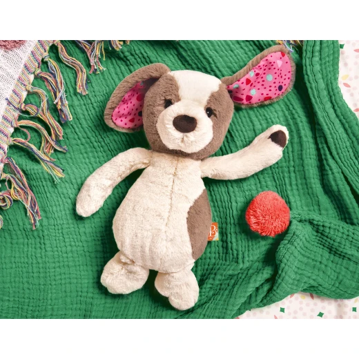 B. Toys, Happyhues Cupcake Pup Plush Dog Soft Stuffed Animal 12 Inch Baby Toy Cuddly Puppy Machine Washable Safe Newborn Gift Comfort Toy Single Item - B. toys - Image 6
