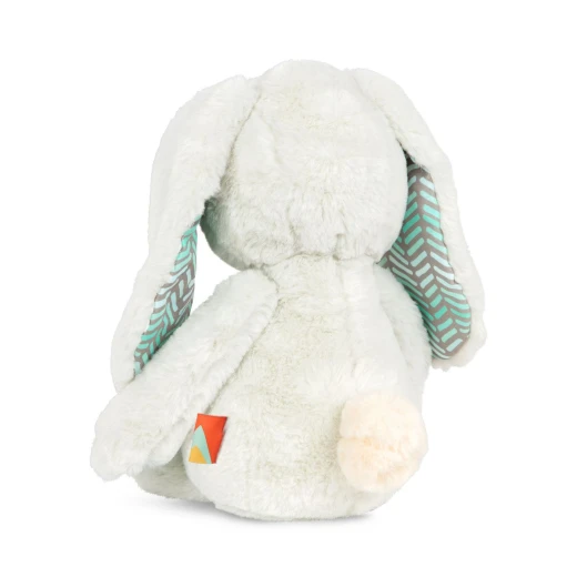 B. Toys, Happyhues Peppy Mint Bunny Plush Soft Stuffed Rabbit 12 Inch Baby Toy Cuddly Animal Machine Washable Safe Newborn Gift Comfort Toy Single Item - B. toys - Image 9