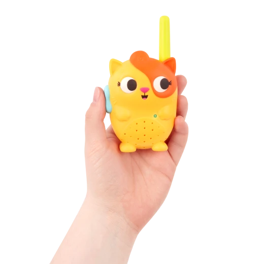 B. Toys, Lolo And Woofer Walkie Talkies Kids Communication Set With Animal Design Long Range Portable Two Way Radios Indoor Outdoor Pretend Play Toy For Kids 3 Years Plus - B. toys - Image 3