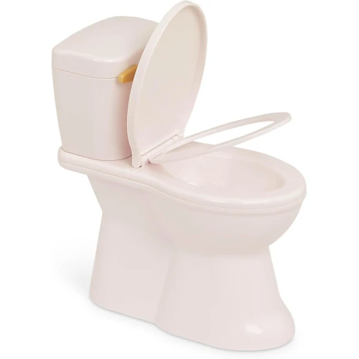 Our Generation, Sweet Bathroom Dollhouse Furniture Set with Shower Cabin Curtain Sink Toilet with Realistic Flushing Sound Towel Soap Shampoo Conditioner Accessories for 46 cm Dolls Dollhouse Bathroom Playset for Kids Age 3+ - Our Generation - Image 8