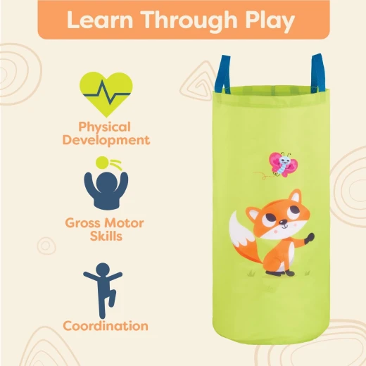 B. Toys, 3 Outdoor Games For Kids Racing Sacks 3 Legged Race Bands Egg And Spoon Game Outdoor Games Galore Party Activity Set For Kids 5 Years Plus Active Group Play Coordination Skills - B. toys - Image 4