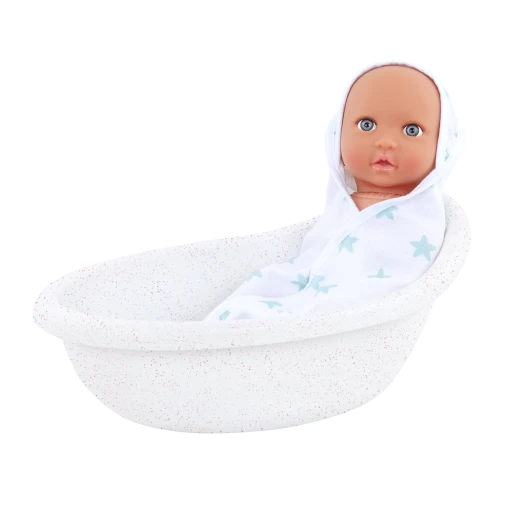 LullaBaby, Baby Doll Bathtub Set with Bath Toys Soap Shampoo Bubbles and Washcloth for Imaginative Bath Time Play Fits Most 14 Inch Dolls Perfect for Kids Ages 2 Years and Up - Lullababy - Image 9
